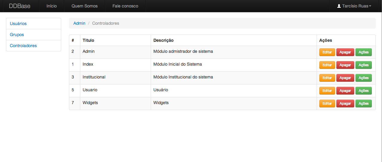 Twitter Bootstrap – Exemplo 1