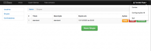 Twitter Bootstrap - Exemplo 2