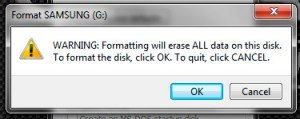 Formatando HD externo em exFat