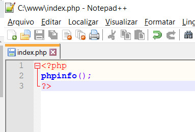 Testando Servidor PHP