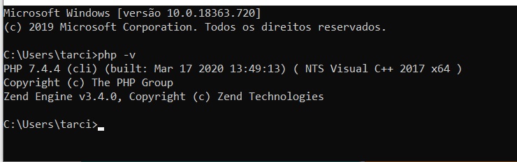 Teste de Sucesso PHP 7 